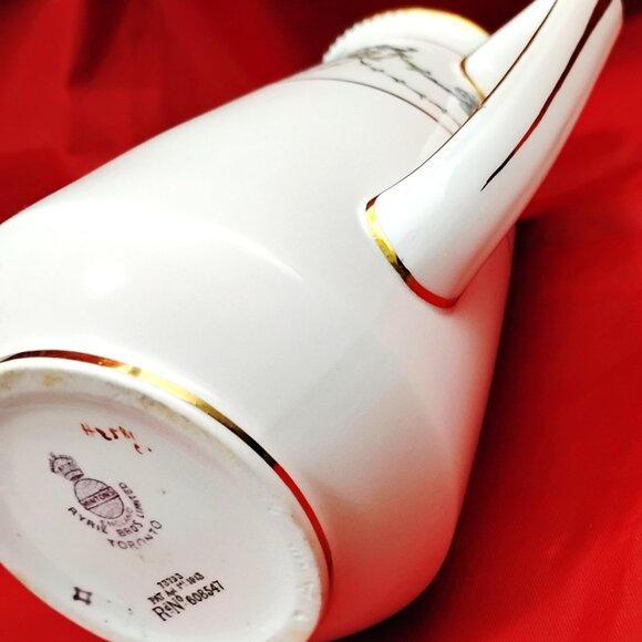 Antique Royal Doulton Tea/Coffee Patented 1913 Markings "Ayrie Bros LTD TORONTO" - Picture 8 of 14